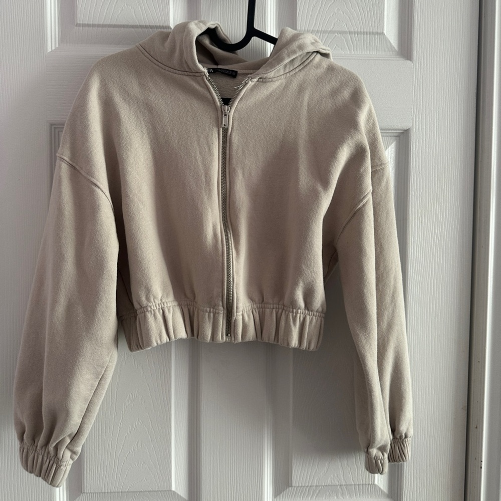 Zara cropped sweater